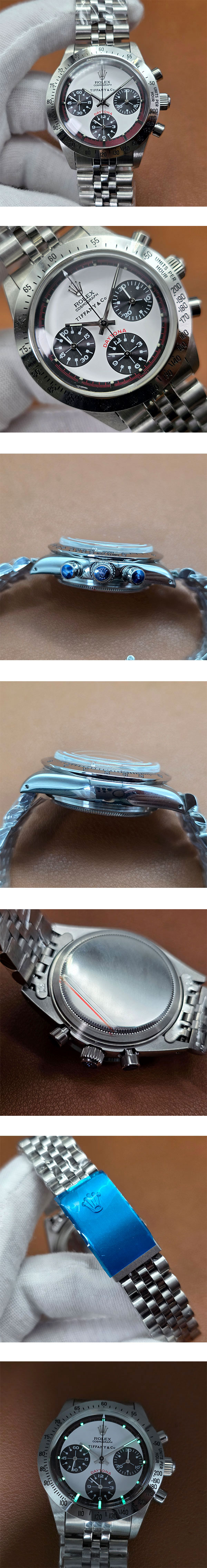 【 SN工場 ROLEX&Tiffany】ロレックススーパーコピー時計 デイトナ6239 白 